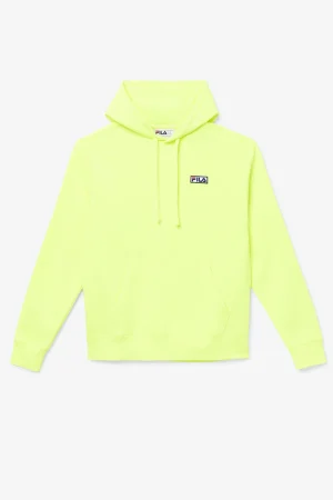 FILA Algot Hoodie 735 SAFETY YELLOW / BLACK Flash Sale