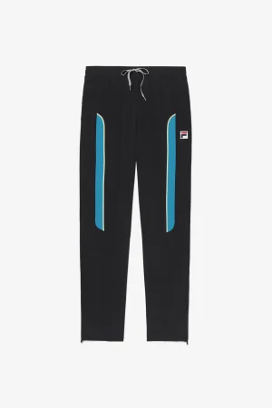 FILA BACKSPIN TRACK PANT 048 BLACK / HAWAIIAN OCEAN / LIME SHERBET Cheap