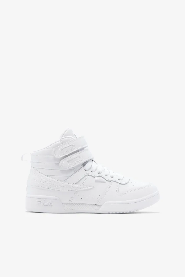FILA Big Kids' F-14 100 WHITE / WHITE / WHITE Hot