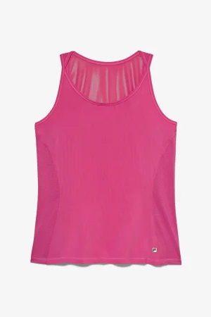 FILA Center Court Full Coverage Tank 690 PINK PEACOCK Shop