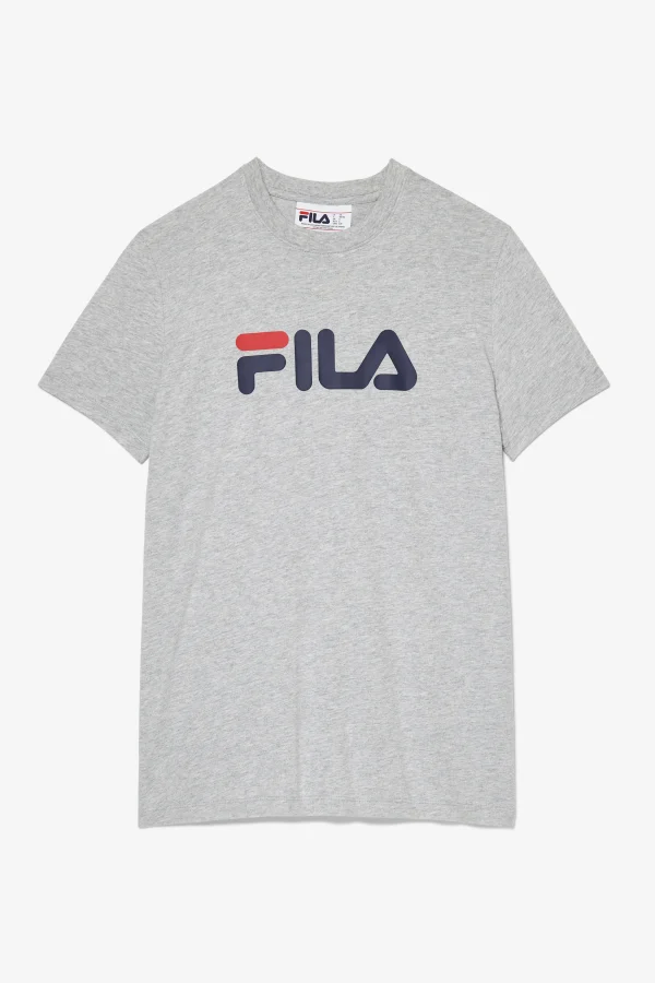 FILA Classic Logo Tee 050 GREY HEATHER New