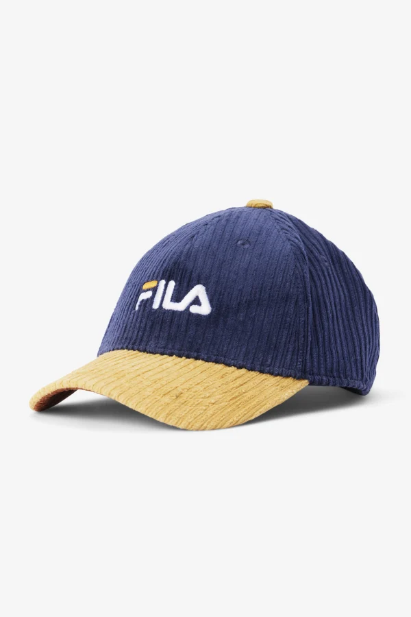 FILA Corduroy Dad Hat 933 MOONLIT OCEAN Store