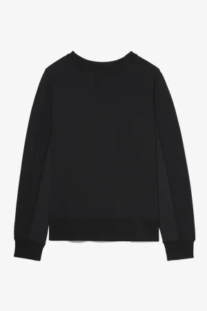 FILA FI-LUX RELAXED SWEATSHIRT 001 BLACK Outlet