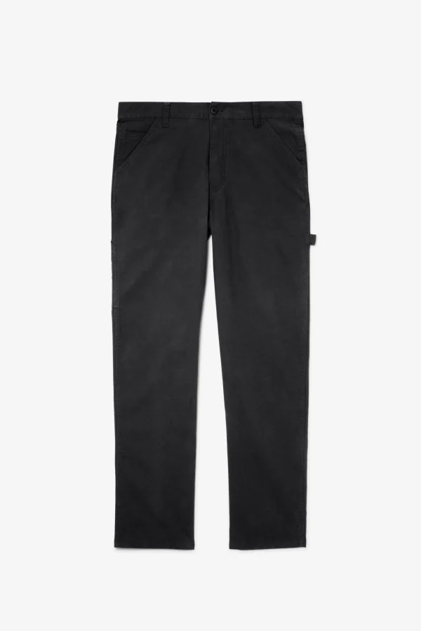 FILA Flannel Lined Carpenter Pants - 32 Inseam 001 BLACK Clearance