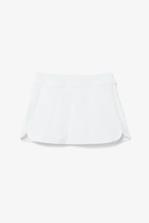 FILA Girls' Core Tennis Skirt 100 WHITE Shop