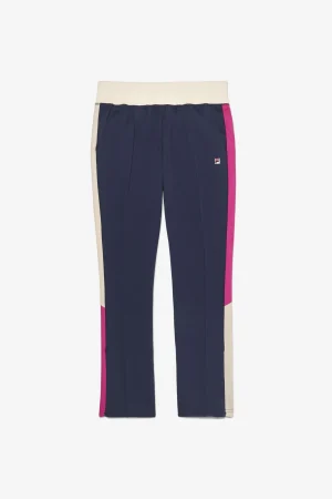 FILA HERITAGE TRACK PANT 494 FILA NAVY/ ECRU/ FUCHSIA PURPLE Sale