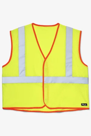 FILA High Visibility Work Vest 740 SAFETY YELLOW Fashion