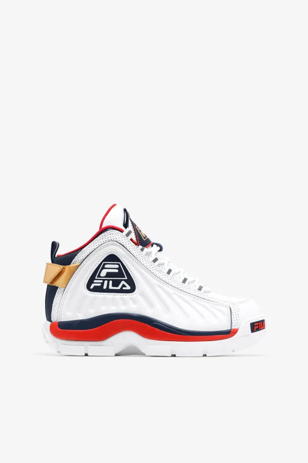 FILA Little Kids' Grant Hill 2 Game Break 125 WHITE / DRESS BLUES / FILA RED Online