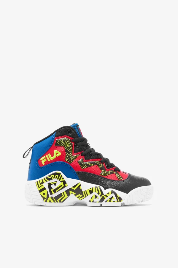 FILA Little Kids' MB 027 BLACK / PRINCE BLUE / FILA RED Online
