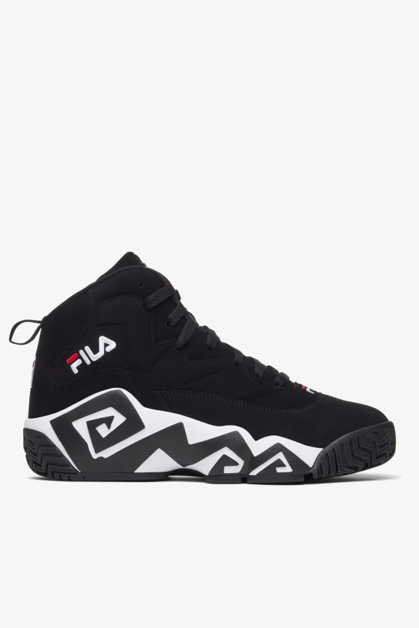 FILA Men' MB 014 BLACK / WHITE / FILA RED New