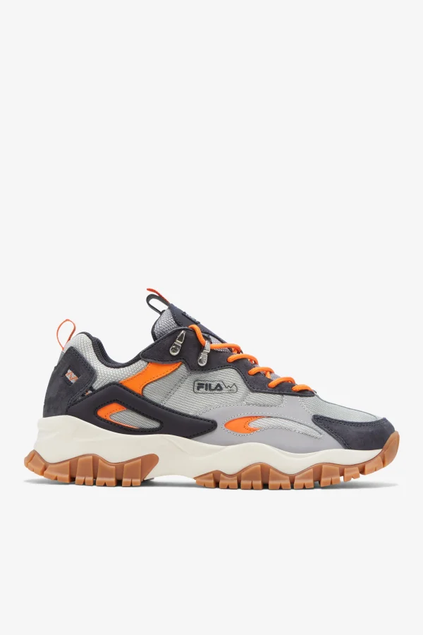 FILA Men' Ray Tracer Tr 2 082 GLACIER GRAY / NINE IRON / VIBRANT ORANGE Hot
