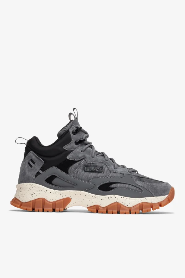 FILA Men' Ray Tracer Tr 2 Mid 052 CASTLEROCK / BLACK / GARDENIA Hot