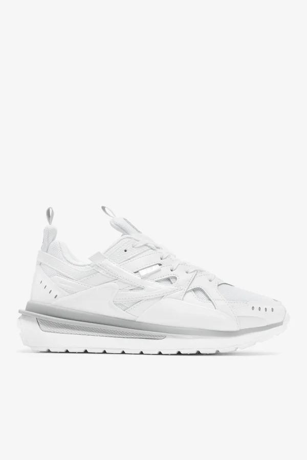 FILA Men' Sandenal Patched 101 WHITE / WHITE / GLACIER GRAY Discount