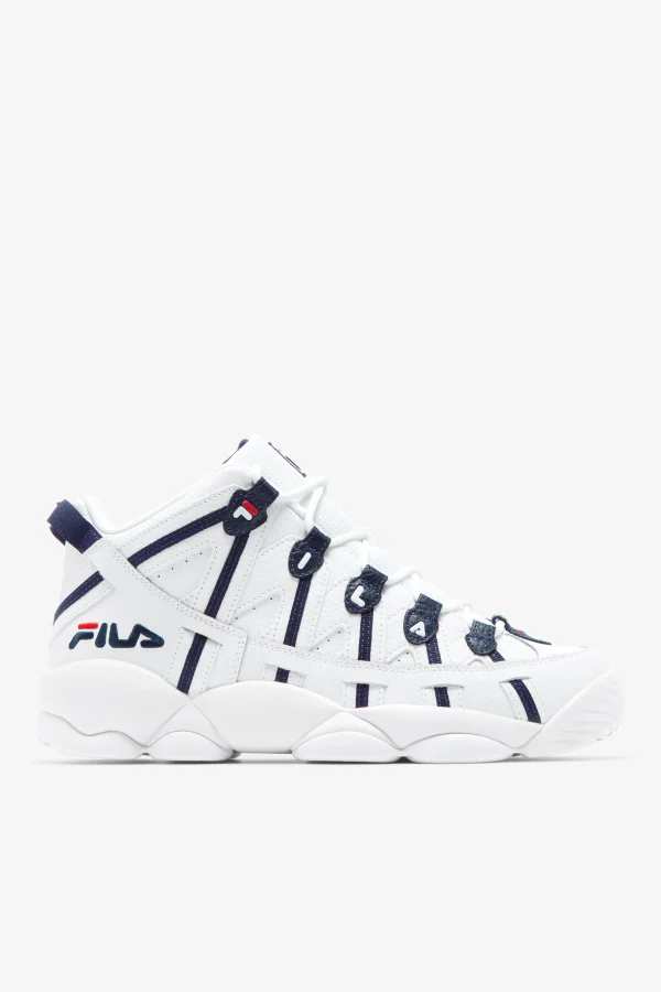 FILA Men' Stackhouse Spaghetti 125 WHITE/ FILA NAVY/ FILA RED New