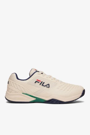 FILA MEN'S AXILUS 2 ENERGIZED 143 ECRU/FILA NAVY/ULTRAMARINE GREEN Outlet