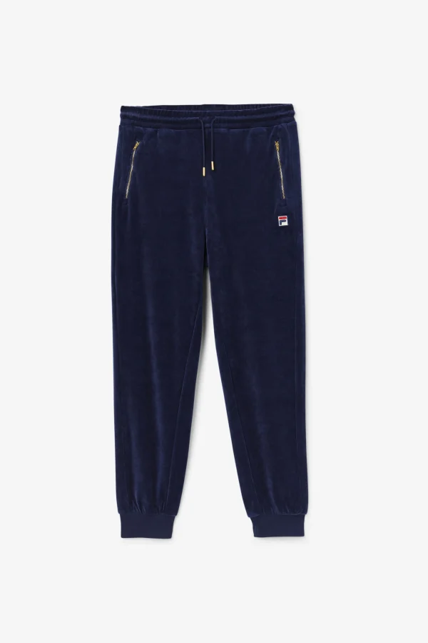 FILA Terence Velour Pant 410 FILA NAVY Flash Sale