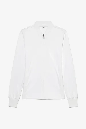 FILA White Line Track Jacket 100 WHITE Best