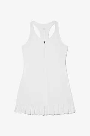 FILA Whiteline Pleated Dress 100 WHITE Online