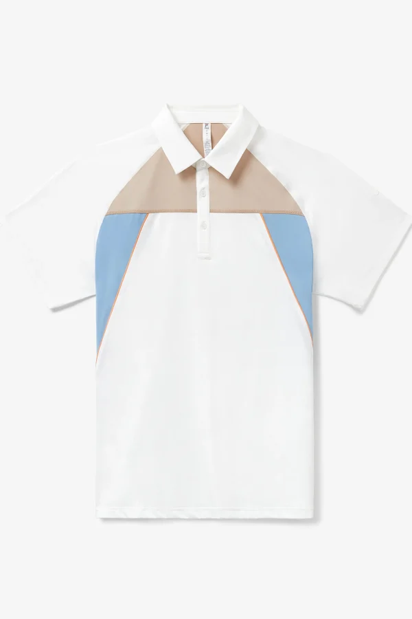 FILA Wild Card Short Sleeve Contrast Polo Outlet