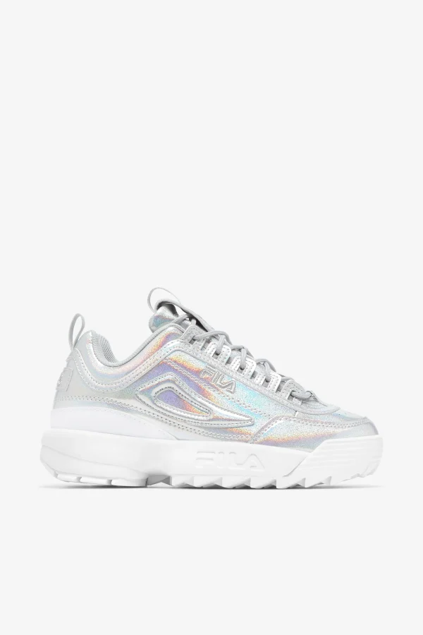 FILA Women' Disruptor 2 Premium Iridescent 781 IRIDESCENT / IRIDESCENT / IRIDESCENT Discount