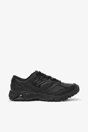 FILA Women' Memory Flux Slip Resistant Shoe 001 BLACK / BLACK / BLACK Store