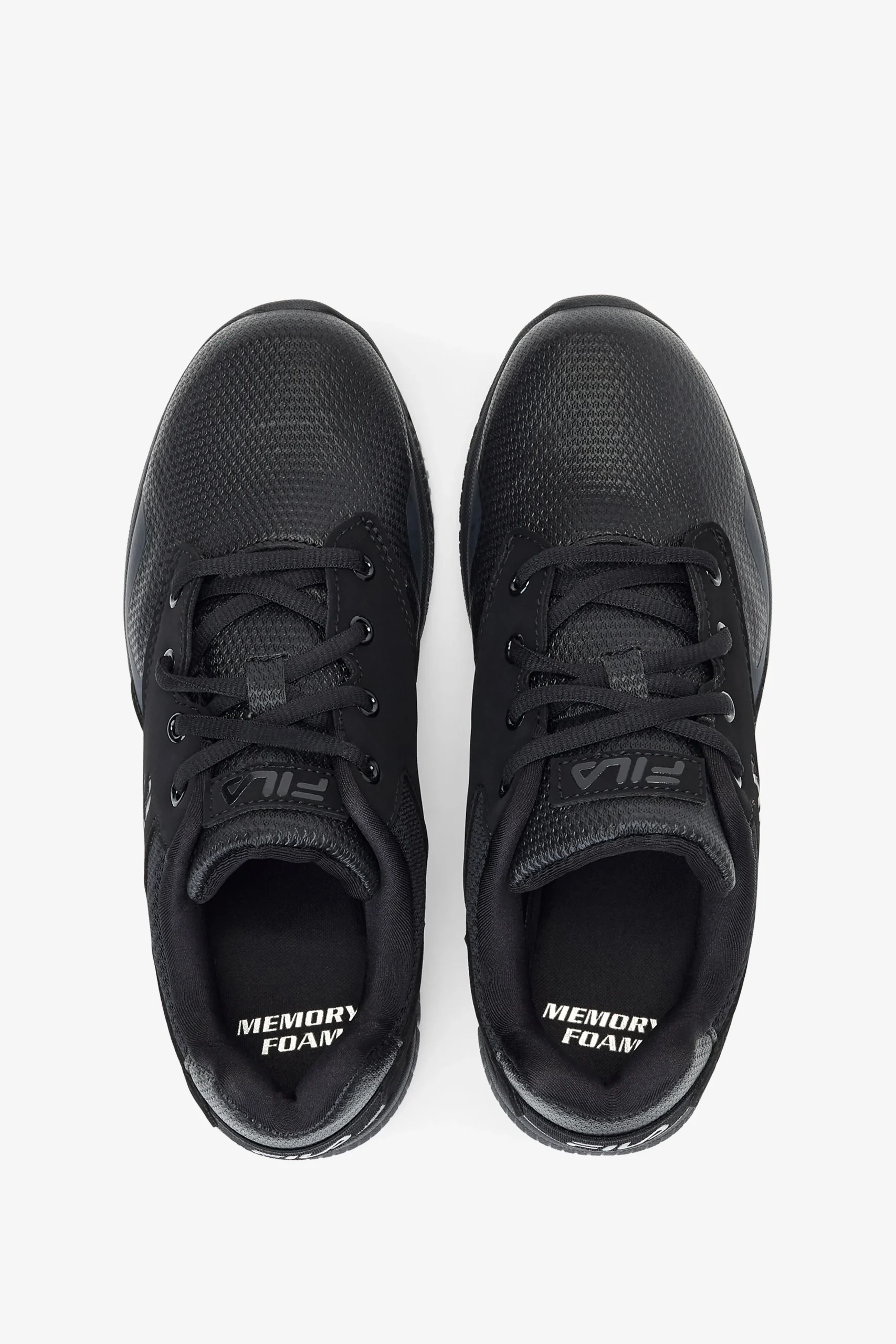 FILA Women' Memory Layers Slip Resistant Shoe 001 BLACK / BLACK / BLACK Shop