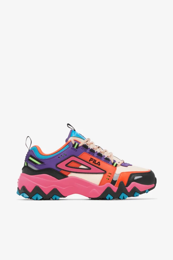 FILA Women' Oakmont Tr 891 ECRU / CAMELLIA ROSE / ELECTRIC PURPLE Best