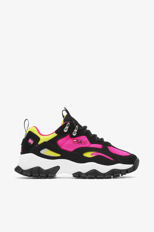 FILA Women' Ray Tracer TR 2 020 BLACK / WHITE / PINK GLOW Sale