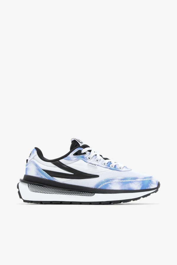 FILA Women' Renno Tie Dye 147 WHITE / BRIGHT COBALT / STORM BLUE Outlet