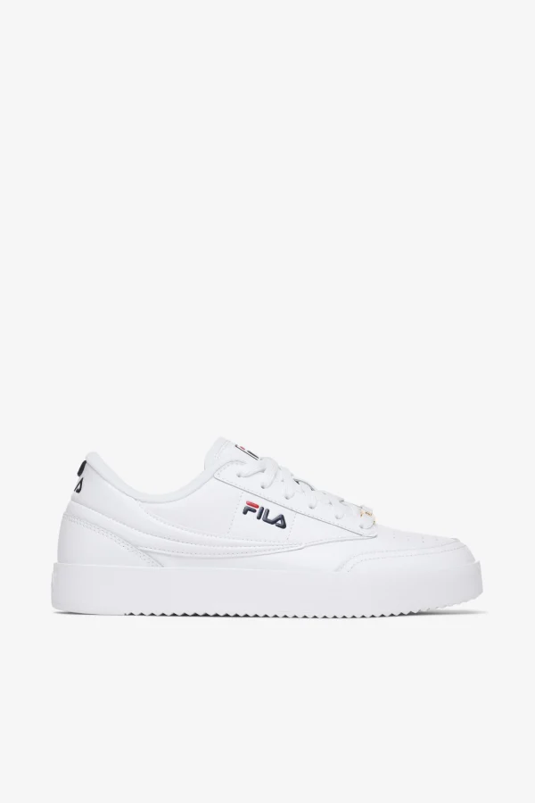 FILA Women' Tennis 88 VTG Low 125 WHITE / FILA NAVY / FILA RED Clearance